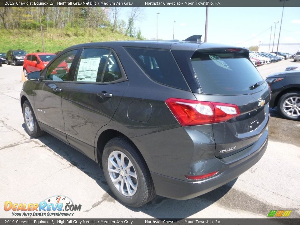 2019 Chevrolet Equinox LS Nightfall Gray Metallic / Medium Ash Gray Photo #3