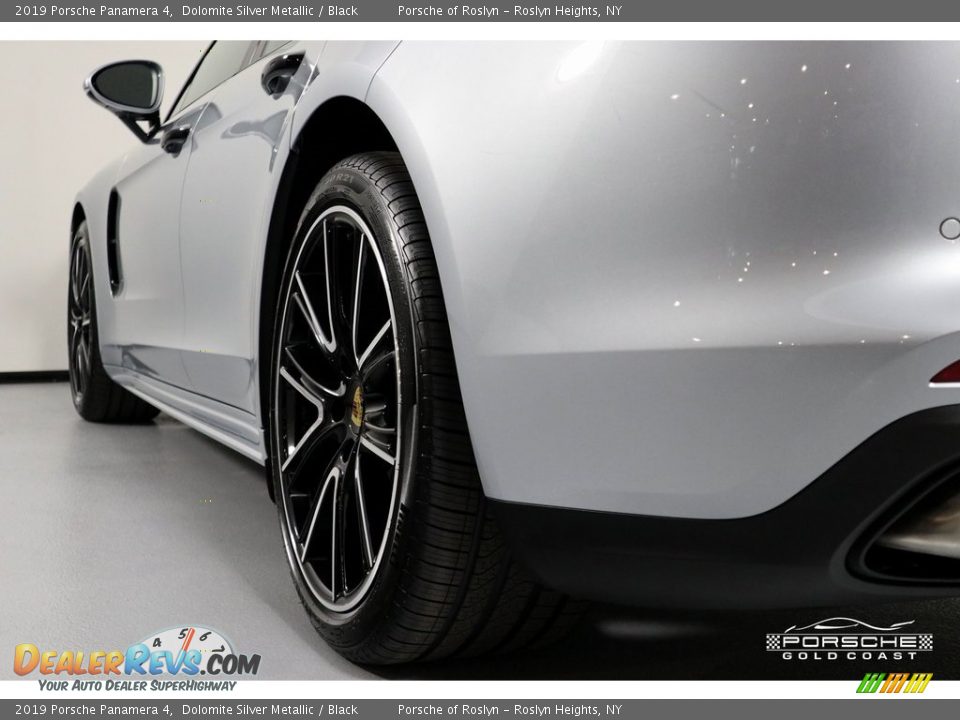 2019 Porsche Panamera 4 Dolomite Silver Metallic / Black Photo #5