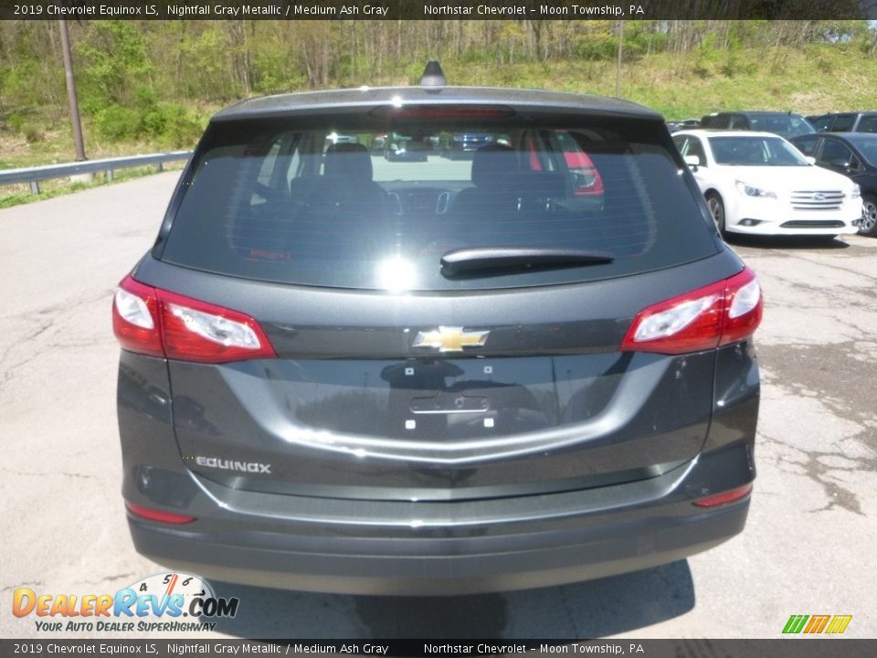 2019 Chevrolet Equinox LS Nightfall Gray Metallic / Medium Ash Gray Photo #4
