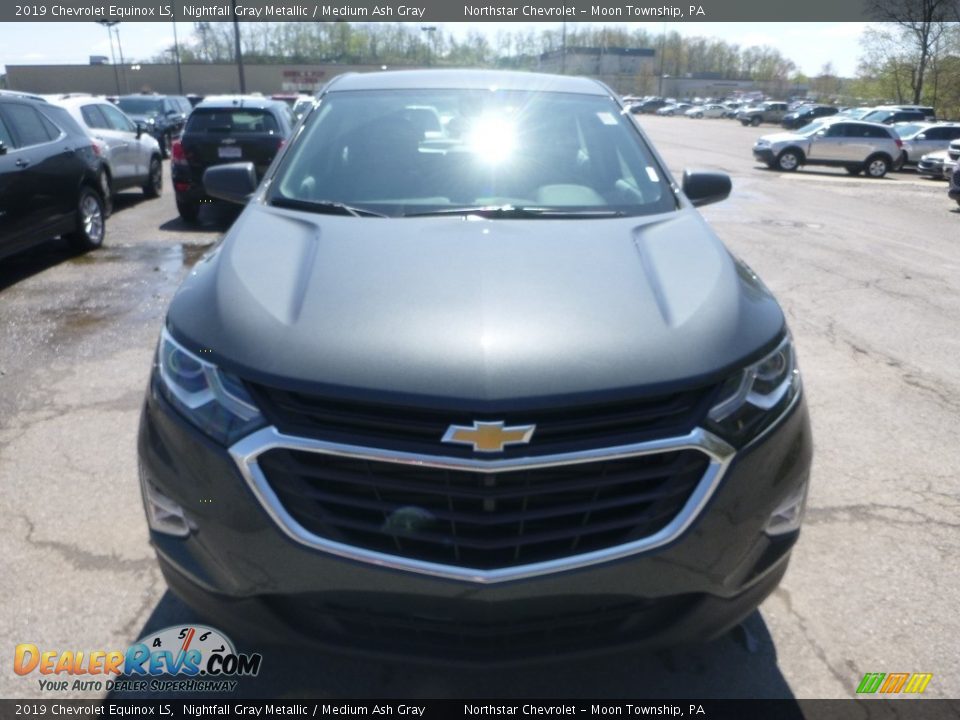 2019 Chevrolet Equinox LS Nightfall Gray Metallic / Medium Ash Gray Photo #8