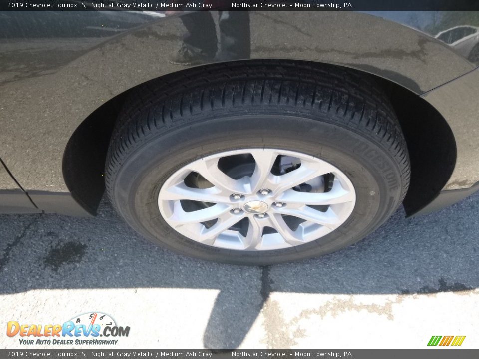 2019 Chevrolet Equinox LS Nightfall Gray Metallic / Medium Ash Gray Photo #9