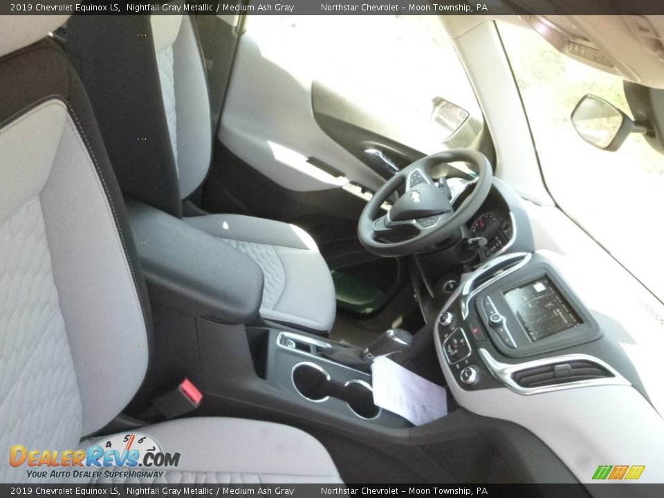 2019 Chevrolet Equinox LS Nightfall Gray Metallic / Medium Ash Gray Photo #10