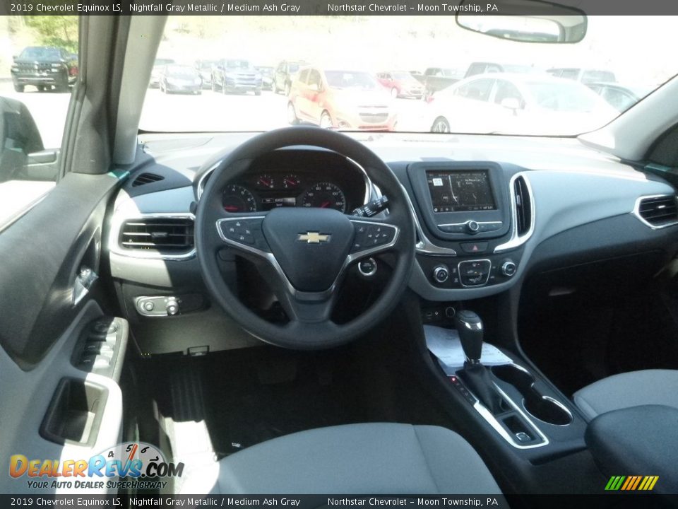 2019 Chevrolet Equinox LS Nightfall Gray Metallic / Medium Ash Gray Photo #13