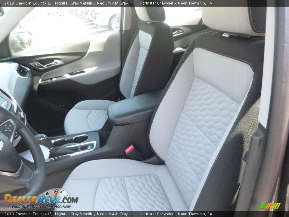 2019 Chevrolet Equinox LS Nightfall Gray Metallic / Medium Ash Gray Photo #14