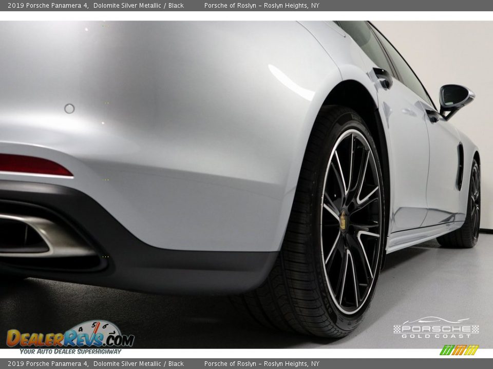 2019 Porsche Panamera 4 Dolomite Silver Metallic / Black Photo #10