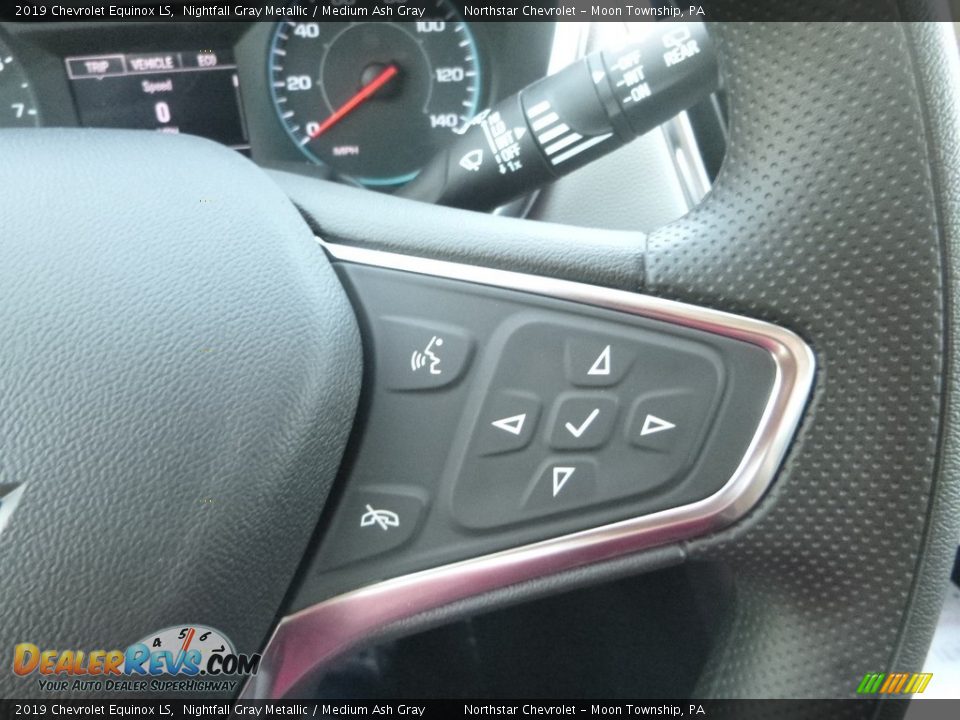 2019 Chevrolet Equinox LS Nightfall Gray Metallic / Medium Ash Gray Photo #19