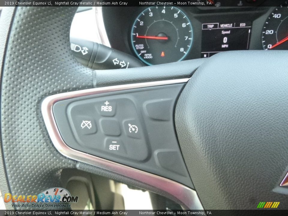 2019 Chevrolet Equinox LS Nightfall Gray Metallic / Medium Ash Gray Photo #20