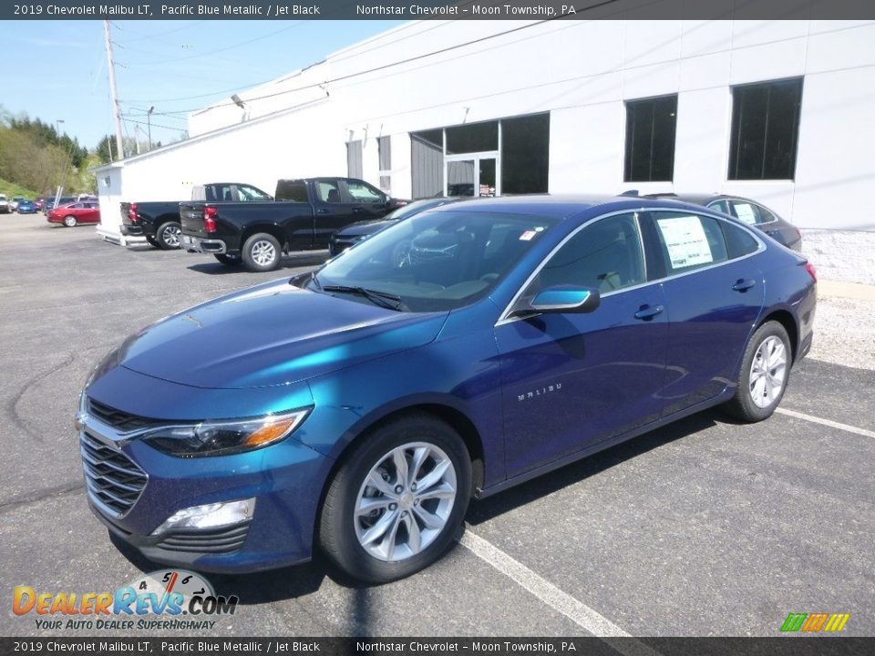 2019 Chevrolet Malibu LT Pacific Blue Metallic / Jet Black Photo #1