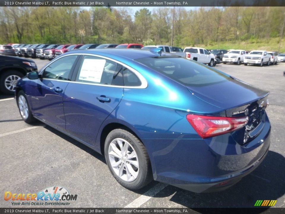 2019 Chevrolet Malibu LT Pacific Blue Metallic / Jet Black Photo #3