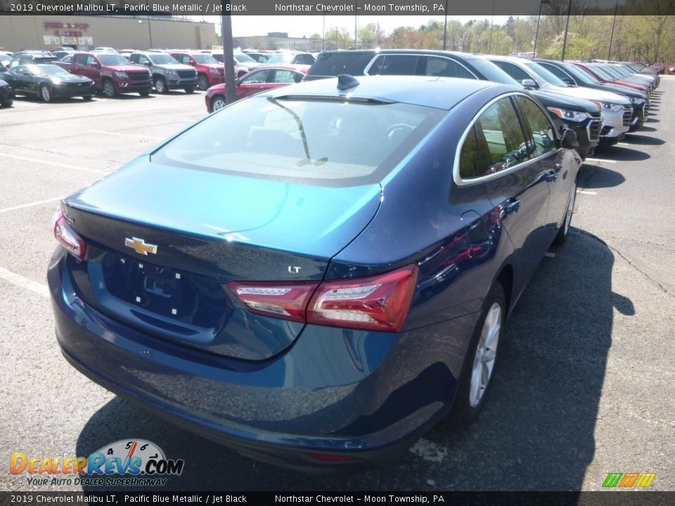 2019 Chevrolet Malibu LT Pacific Blue Metallic / Jet Black Photo #5