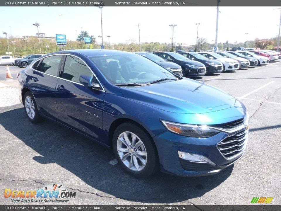 2019 Chevrolet Malibu LT Pacific Blue Metallic / Jet Black Photo #7