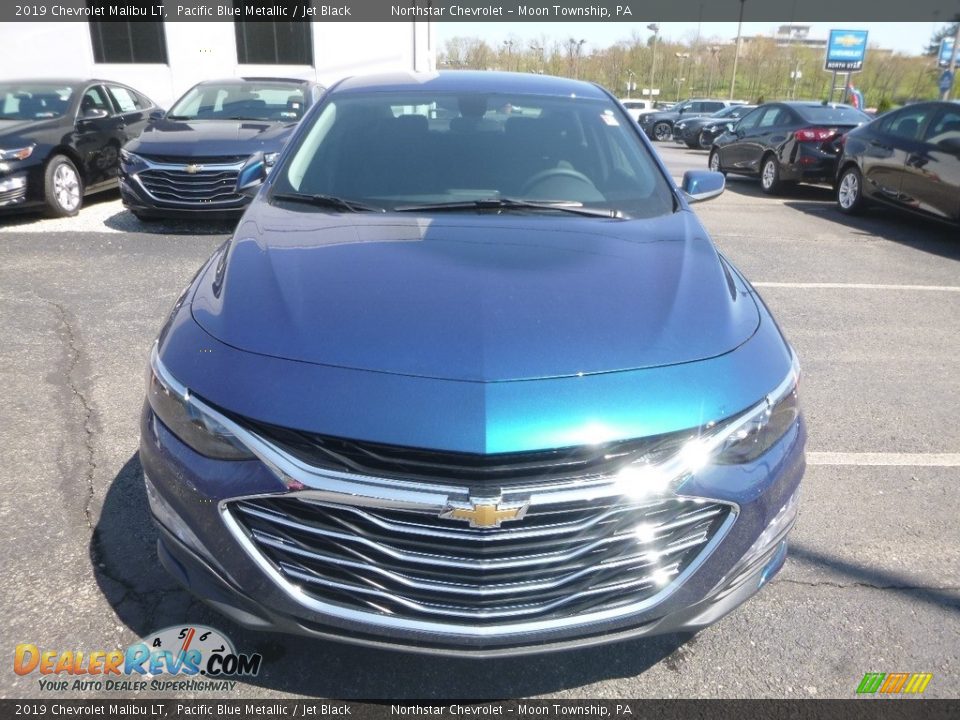 2019 Chevrolet Malibu LT Pacific Blue Metallic / Jet Black Photo #8