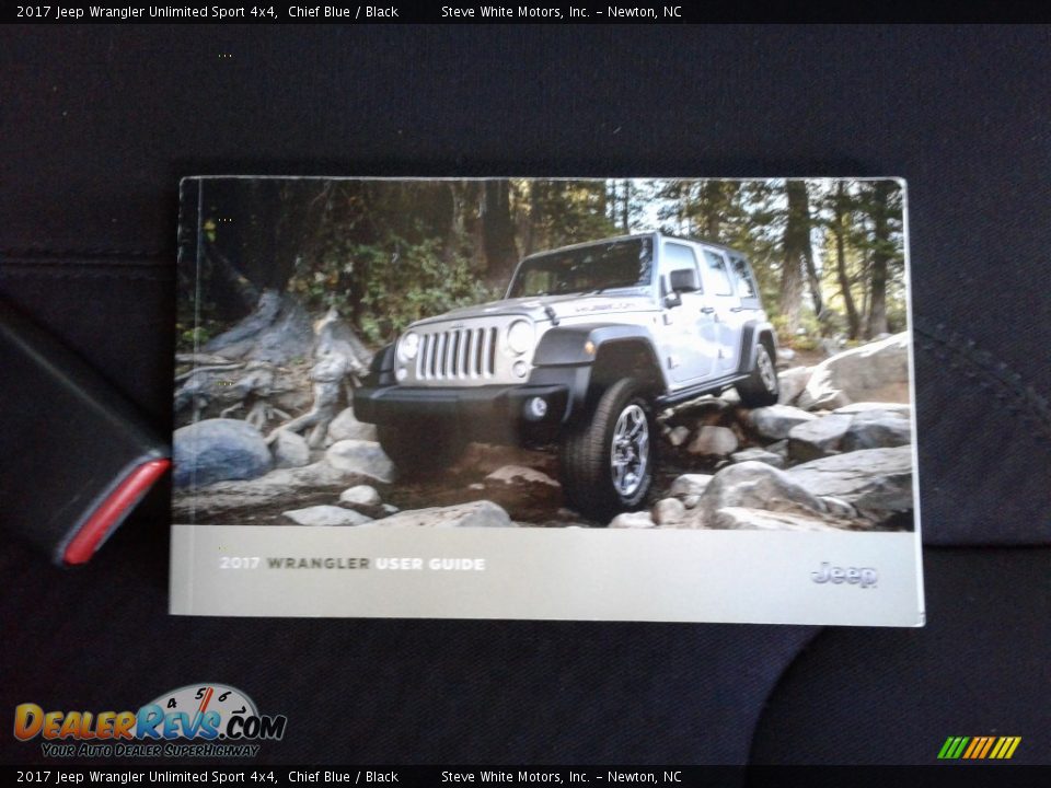 2017 Jeep Wrangler Unlimited Sport 4x4 Chief Blue / Black Photo #30