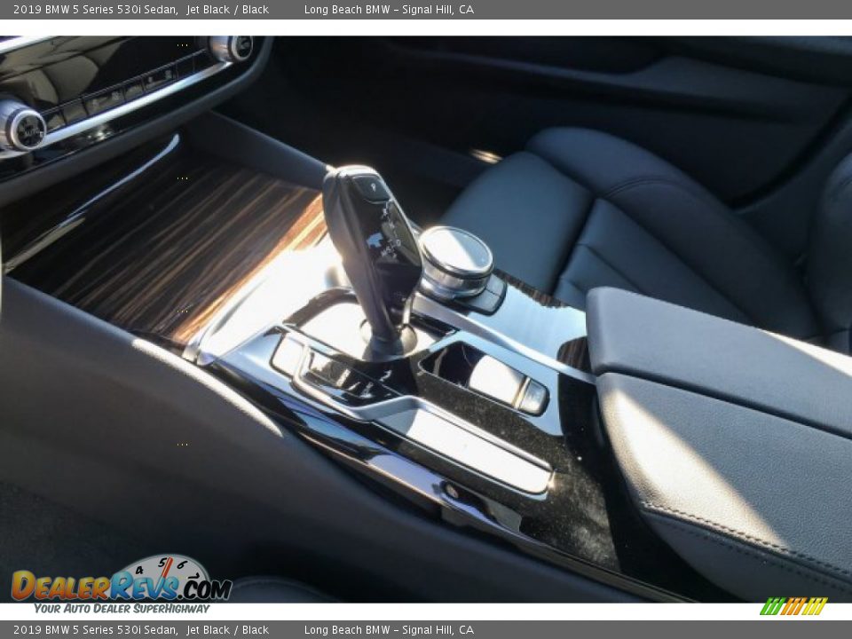 2019 BMW 5 Series 530i Sedan Jet Black / Black Photo #7