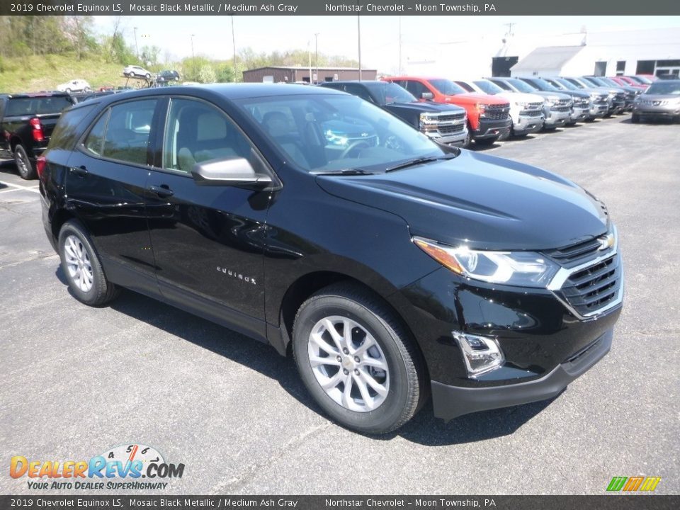 2019 Chevrolet Equinox LS Mosaic Black Metallic / Medium Ash Gray Photo #7