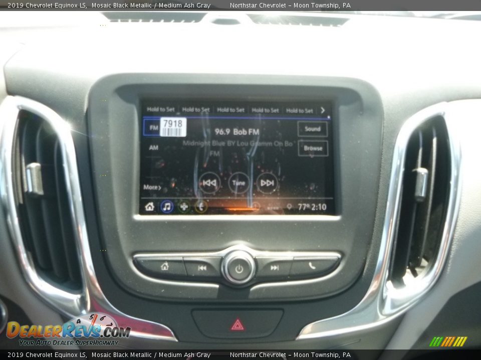 2019 Chevrolet Equinox LS Mosaic Black Metallic / Medium Ash Gray Photo #17