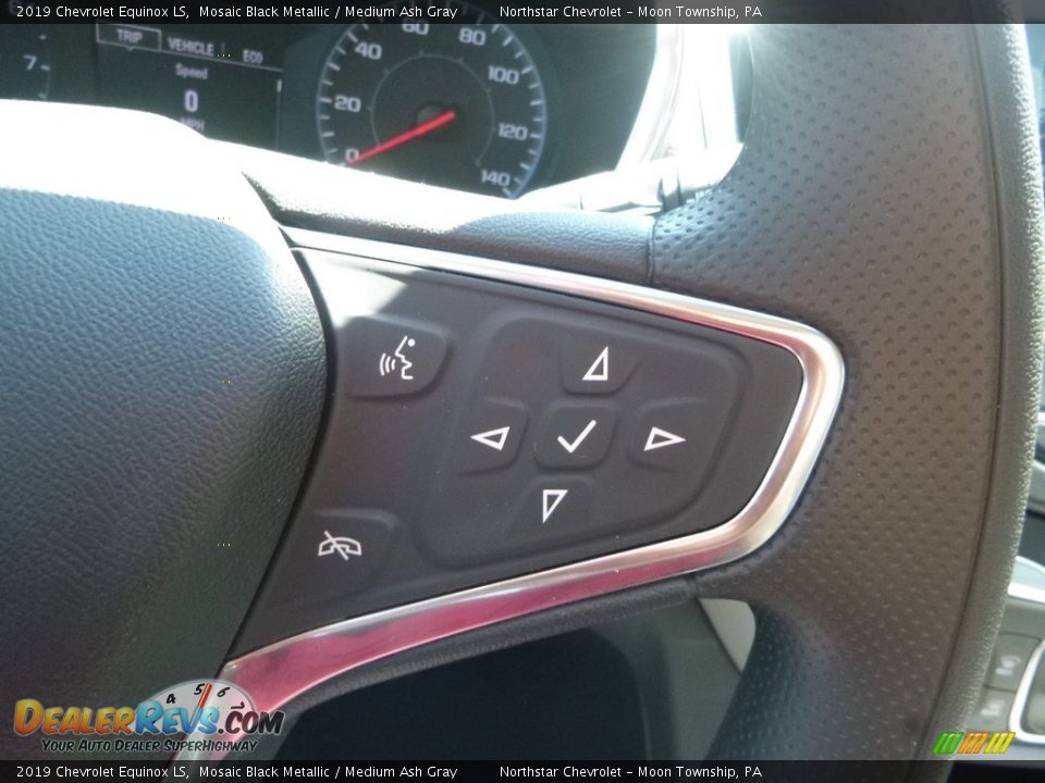 2019 Chevrolet Equinox LS Mosaic Black Metallic / Medium Ash Gray Photo #19