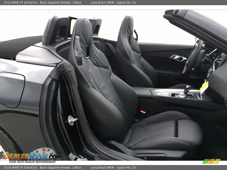 Black Interior - 2019 BMW Z4 sDrive30i Photo #2