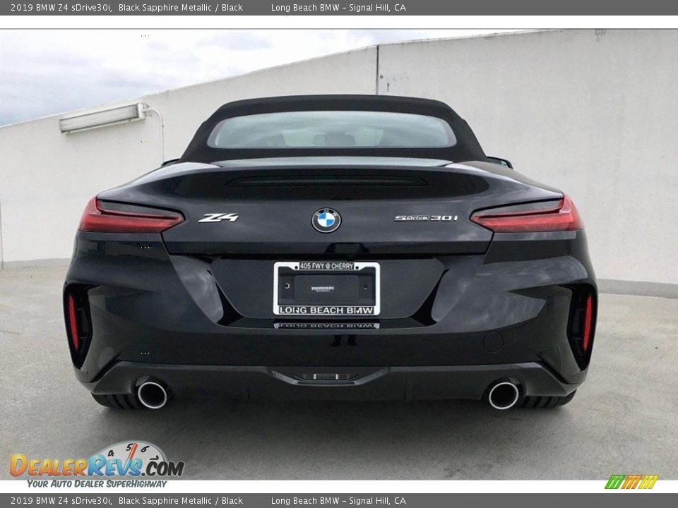 2019 BMW Z4 sDrive30i Black Sapphire Metallic / Black Photo #4