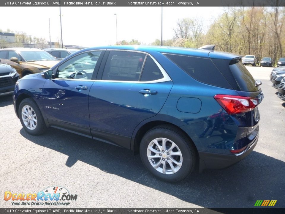 2019 Chevrolet Equinox LT AWD Pacific Blue Metallic / Jet Black Photo #3