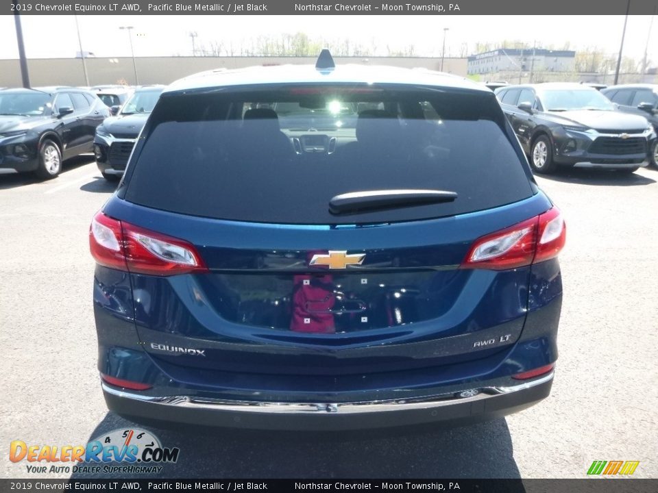 2019 Chevrolet Equinox LT AWD Pacific Blue Metallic / Jet Black Photo #4