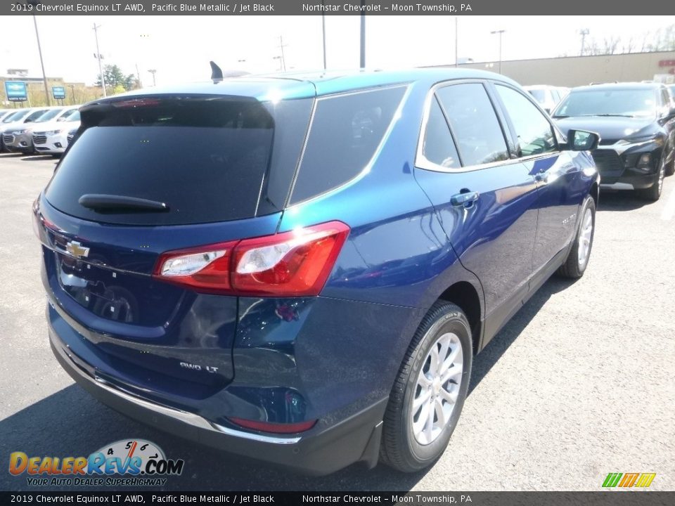 2019 Chevrolet Equinox LT AWD Pacific Blue Metallic / Jet Black Photo #5