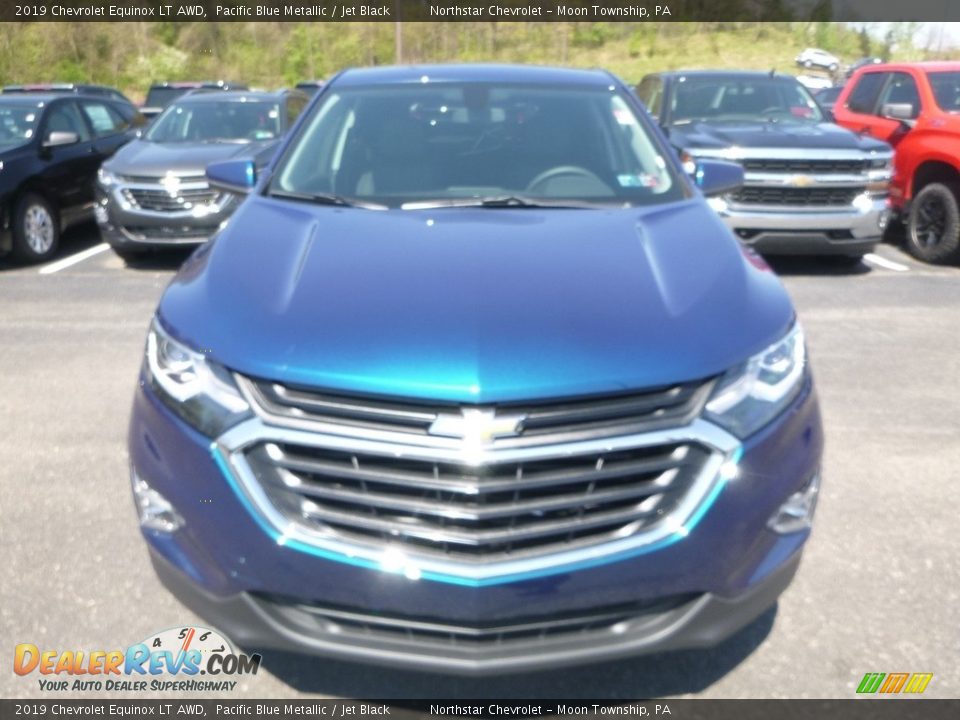 2019 Chevrolet Equinox LT AWD Pacific Blue Metallic / Jet Black Photo #8