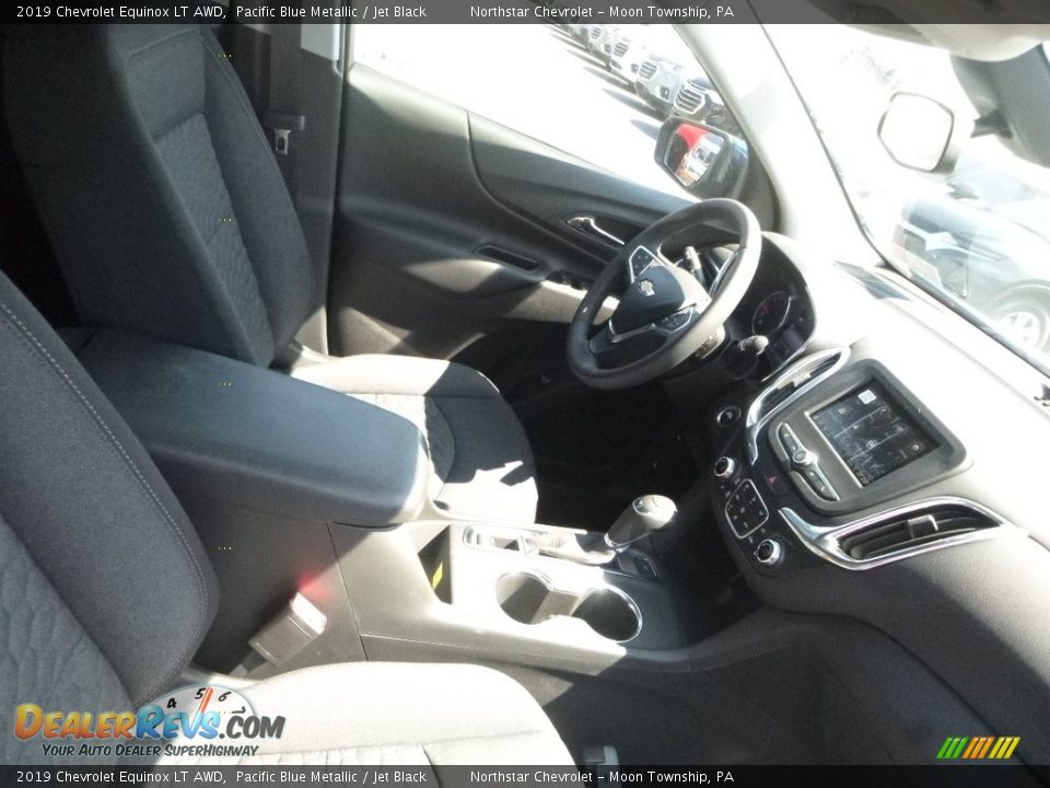 2019 Chevrolet Equinox LT AWD Pacific Blue Metallic / Jet Black Photo #10