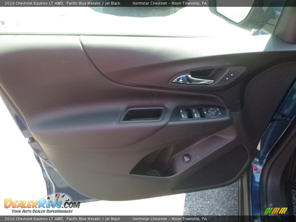 2019 Chevrolet Equinox LT AWD Pacific Blue Metallic / Jet Black Photo #14