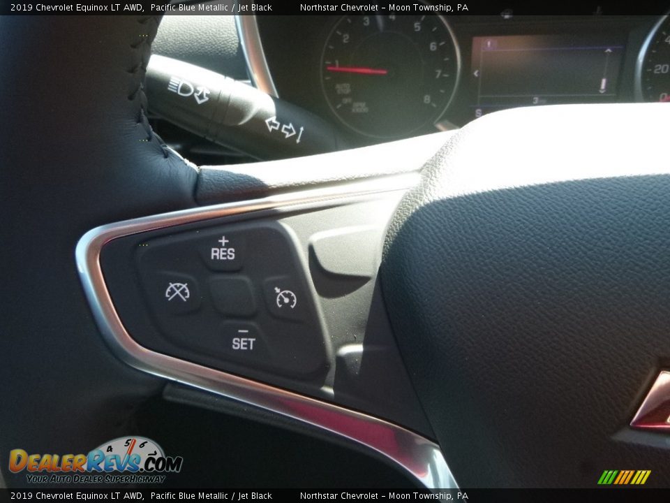 2019 Chevrolet Equinox LT AWD Pacific Blue Metallic / Jet Black Photo #20