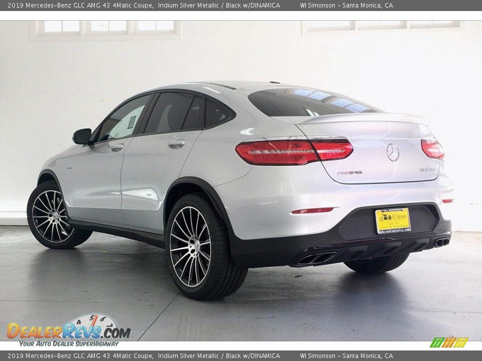 2019 Mercedes-Benz GLC AMG 43 4Matic Coupe Iridium Silver Metallic / Black w/DINAMICA Photo #2