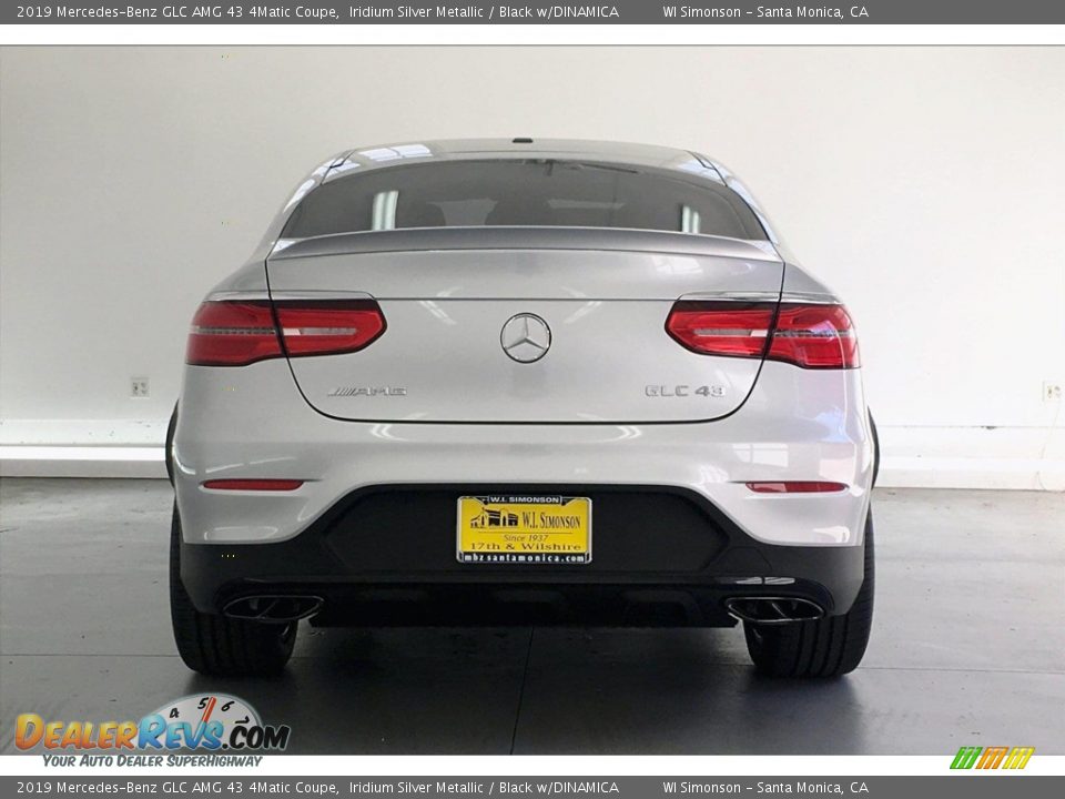 2019 Mercedes-Benz GLC AMG 43 4Matic Coupe Iridium Silver Metallic / Black w/DINAMICA Photo #3