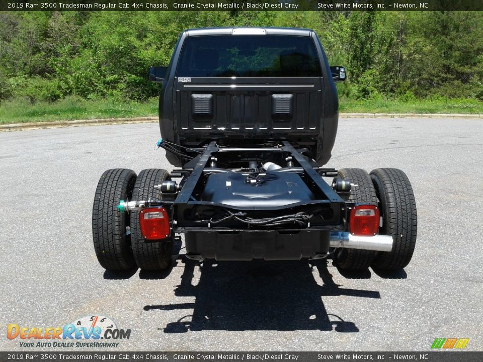 2019 Ram 3500 Tradesman Regular Cab 4x4 Chassis Granite Crystal Metallic / Black/Diesel Gray Photo #7