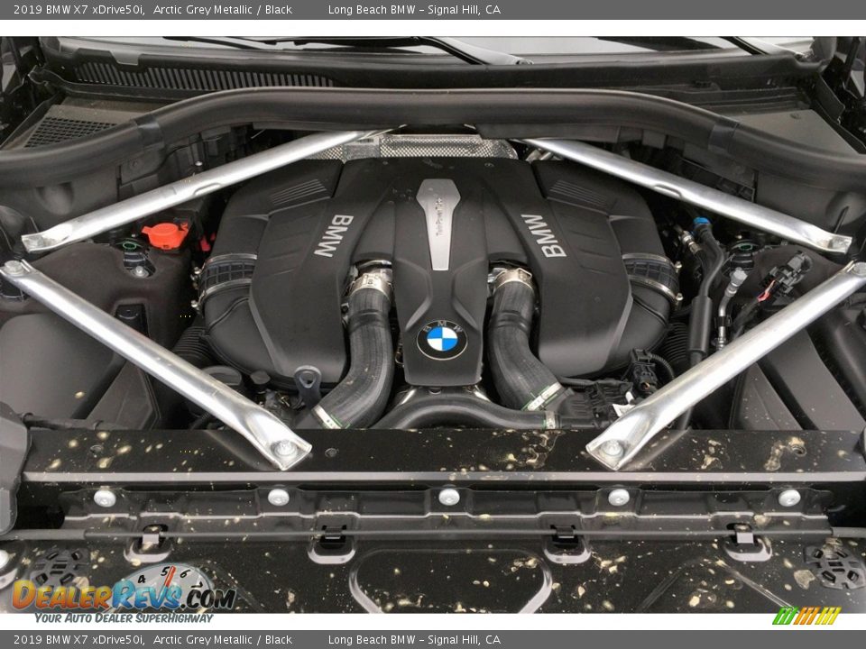 2019 BMW X7 xDrive50i 4.4 Liter DI TwinPower Turbocharged DOHC 32-Valve VVT V8 Engine Photo #9
