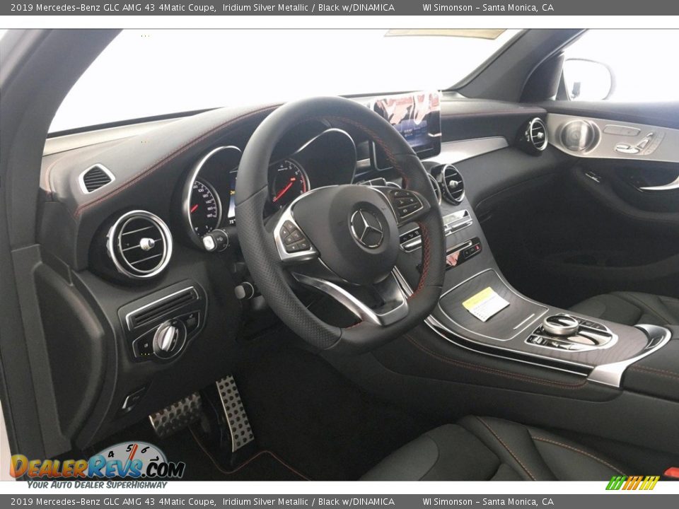 2019 Mercedes-Benz GLC AMG 43 4Matic Coupe Iridium Silver Metallic / Black w/DINAMICA Photo #4