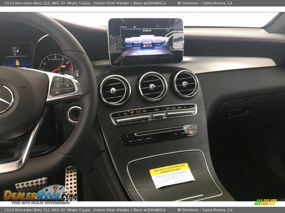 2019 Mercedes-Benz GLC AMG 43 4Matic Coupe Iridium Silver Metallic / Black w/DINAMICA Photo #6