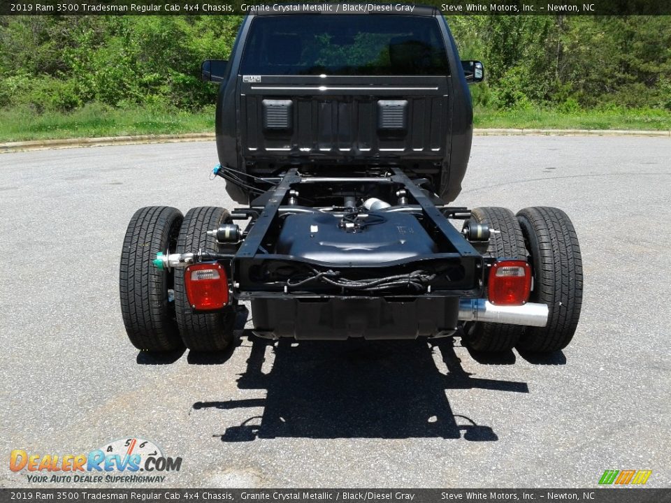 2019 Ram 3500 Tradesman Regular Cab 4x4 Chassis Granite Crystal Metallic / Black/Diesel Gray Photo #11