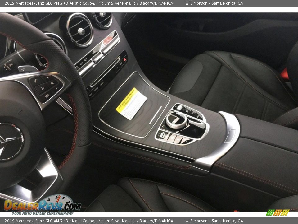 2019 Mercedes-Benz GLC AMG 43 4Matic Coupe Iridium Silver Metallic / Black w/DINAMICA Photo #7