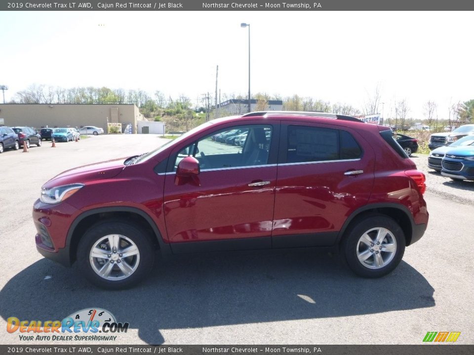 2019 Chevrolet Trax LT AWD Cajun Red Tintcoat / Jet Black Photo #2