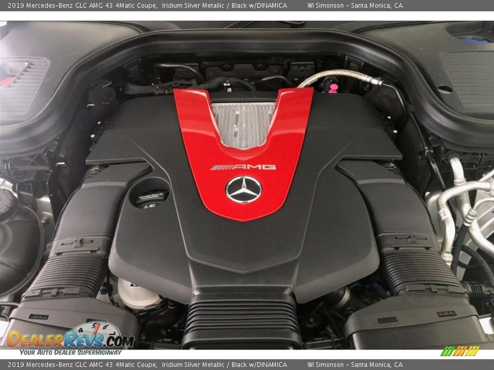2019 Mercedes-Benz GLC AMG 43 4Matic Coupe 3.0 Liter AMG biturbo DOHC 24-Valve VVT V6 Engine Photo #8