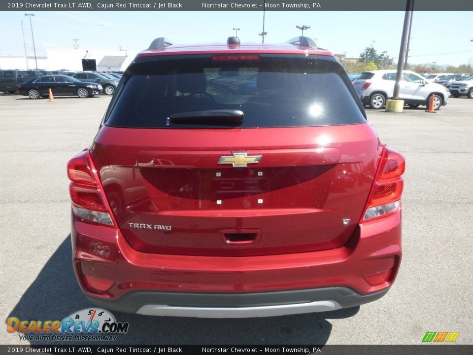 2019 Chevrolet Trax LT AWD Cajun Red Tintcoat / Jet Black Photo #4