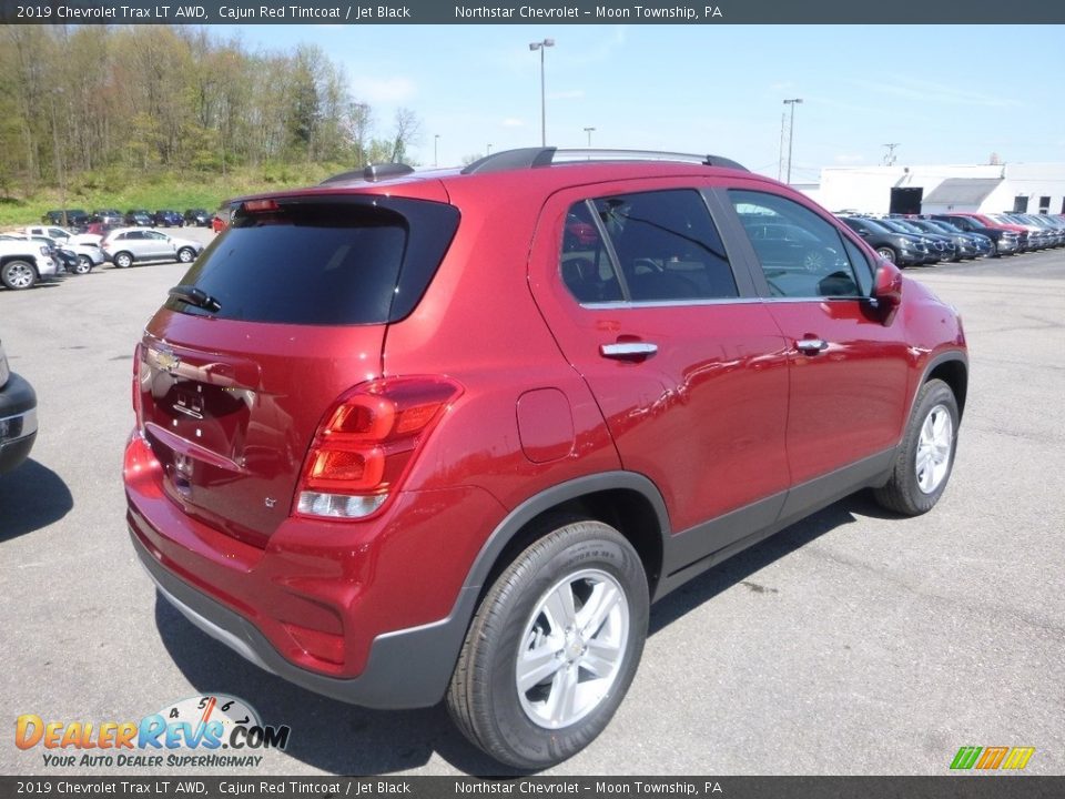 2019 Chevrolet Trax LT AWD Cajun Red Tintcoat / Jet Black Photo #5