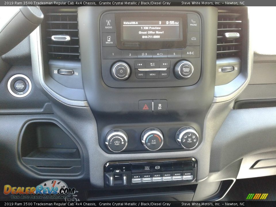 Controls of 2019 Ram 3500 Tradesman Regular Cab 4x4 Chassis Photo #17