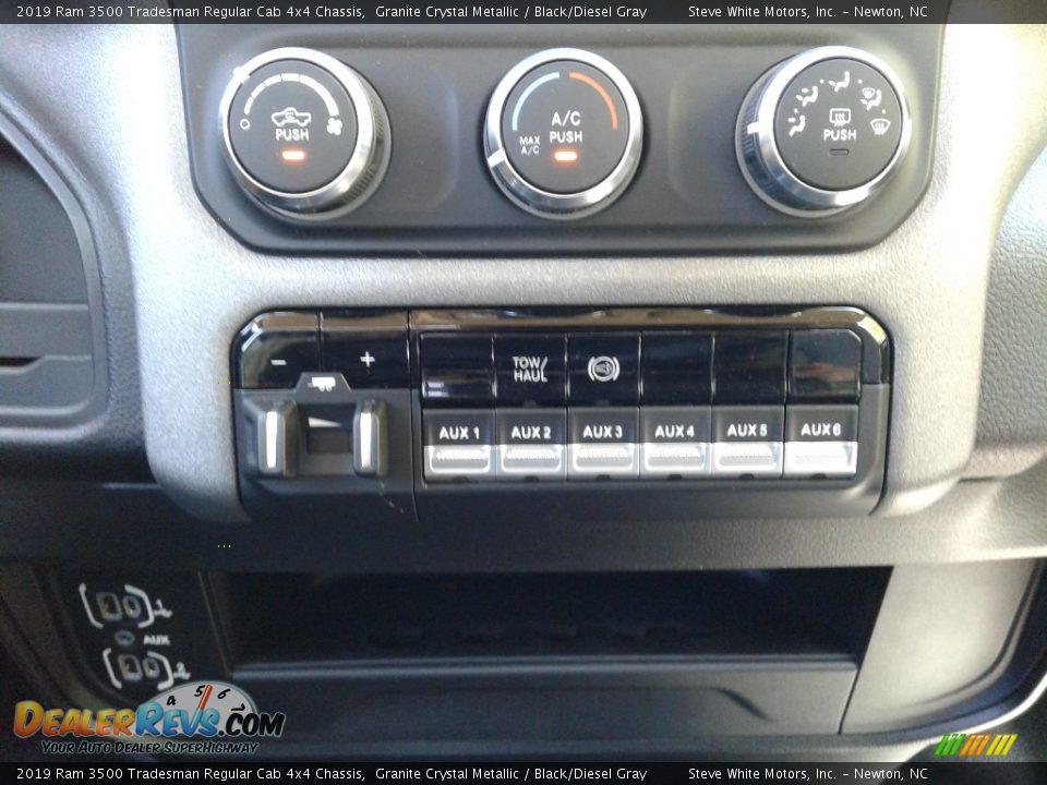 Controls of 2019 Ram 3500 Tradesman Regular Cab 4x4 Chassis Photo #19