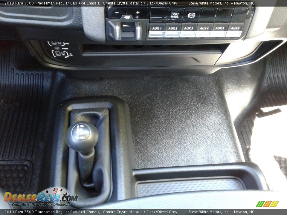 2019 Ram 3500 Tradesman Regular Cab 4x4 Chassis Granite Crystal Metallic / Black/Diesel Gray Photo #20