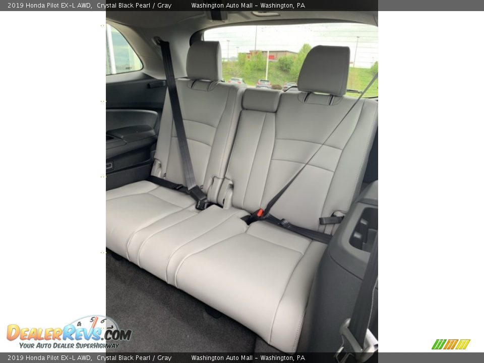 2019 Honda Pilot EX-L AWD Crystal Black Pearl / Gray Photo #20