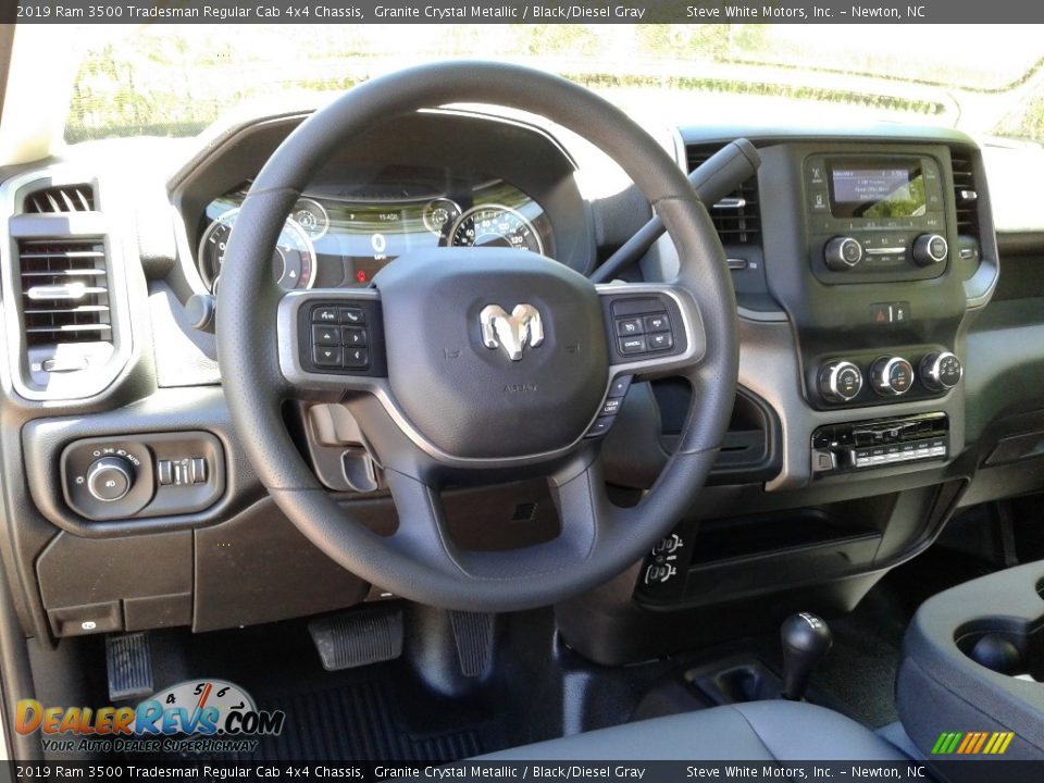2019 Ram 3500 Tradesman Regular Cab 4x4 Chassis Steering Wheel Photo #22