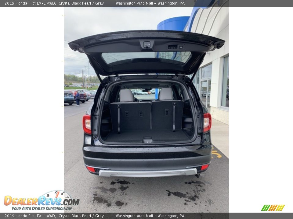 2019 Honda Pilot EX-L AWD Crystal Black Pearl / Gray Photo #21
