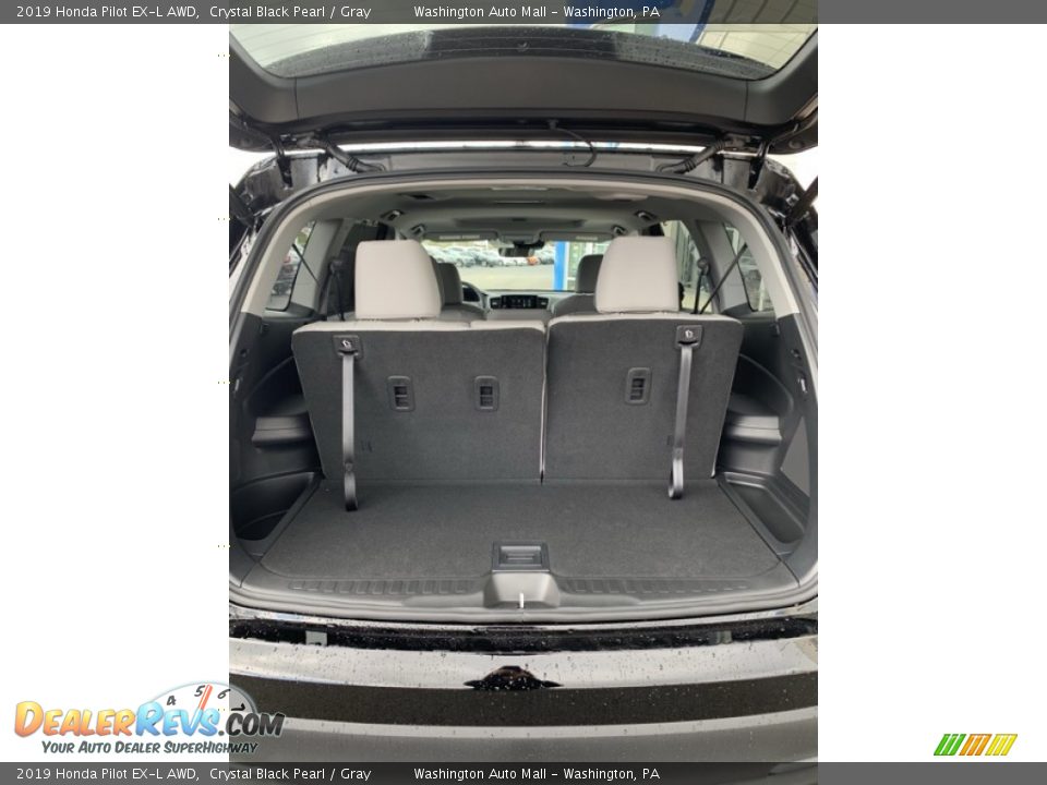 2019 Honda Pilot EX-L AWD Crystal Black Pearl / Gray Photo #22
