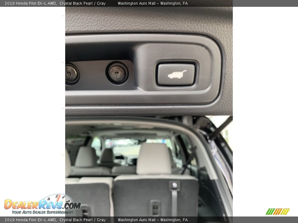2019 Honda Pilot EX-L AWD Crystal Black Pearl / Gray Photo #23